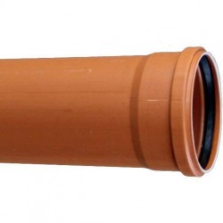 Труба Sinikon НПВХ канализационная 110 мм, 0,5 м.