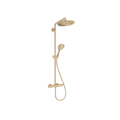 Душевая стойка, Hansgrohe, Croma Select S, цвет-шлифованная бронза
