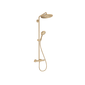 Душевая стойка, Hansgrohe, Croma Select S, цвет-шлифованная бронза