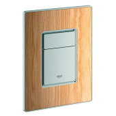 СНЯТGrohe 38 849 HW0 Skate Cosmo Накладная панель, деревянная поверхность, Дуб, 2 объёма 38849HW0Gr