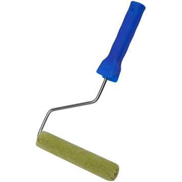 Валик полиакриловый мини зеленый, диам.15/35 мм, ворс 10 мм, длина ручки 400 мм, 150 мм-1