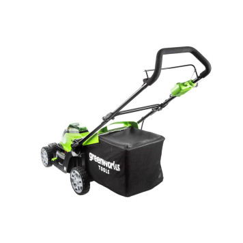 Газонокосилка аккумуляторная Greenworks G40LM41K4 АКБ G-MAX (АКБ 4 А.ч; ЗУ)-2