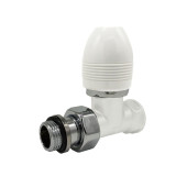 Вентиль SR Rubinetterie прямой серияOvus1/2 цвет белый 0436-1500VC0A