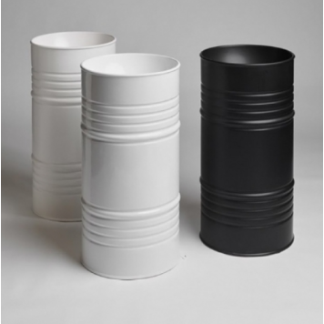 Kerasan Artwork Barrel Раковина 45x90 см, без отв., напольная, слив в стену, цвет: черный матовый-3
