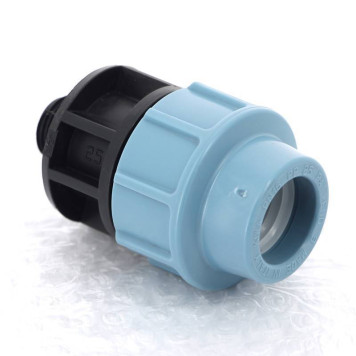 Муфта обжим-Н для труб ПНД UNIDELTA 25x1/2-1