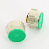 Соединитель обжим-В Simplex 20(2.8) х 3/4  ЕК (компл. 2 шт) для полиэтиленовых труб