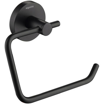 AQ4118MB ЕВРОПА бумагодержатель квадратный, матовый черный AQ4118MB