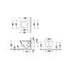 Duravit D-Neo Унитаз 37х48см., подвесной, безободковый, цвет: белый глянцевый. 2588090000