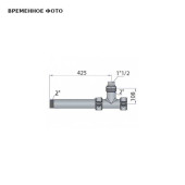 Обвязка греющего контура в каскад (Тип А) 1 1/2