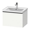 Duravit D-Neo Тумба с раковиной 63.4x45.2хh44см., с 1 ящиком, подвесная, цвет: белый матовый