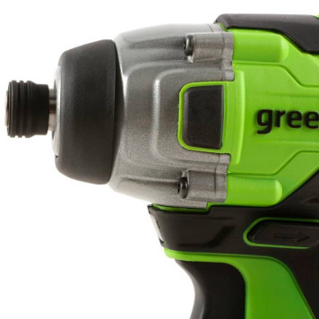 Винтоверт ударный аккумуляторный Greenworks GD24ID3, 24V бесщеточный (без акк, без з/у)-4