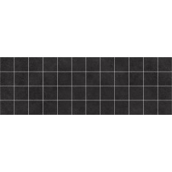 Alabama Декор мозаичный чёрный MM60062 20х60