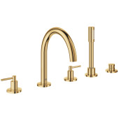 Grohe 19 922 GL3 Atrio Смеситель для ванны на 5 отв., керамика 90°, Комплект 19922GL3Gr