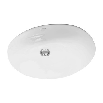 E2211-0 Caxton раковина встраиваемая снизу 55x44 cm, белая с отв перелива E2211-0