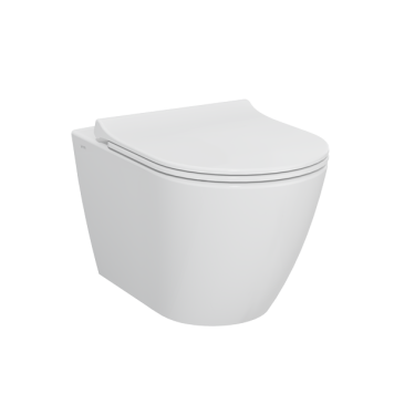 7551B003-0075 Подвесной безободковый SmoothFlush унитазSanibelle (НУЖНА КРЫШКА 801-003-019) 7551B003-0075