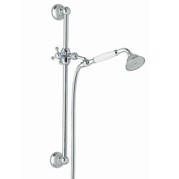 Nicolazzi Doccia Душевая штанга, 54.5см, с ручной лейкой ручка металлическая. цвет: хром. 5521MCR