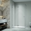 Душевой уголок с распашной дверью на петлях - RGW SV-040Gr 1200x800