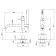QuadroDesign Source Смеситель для ванны, напольный, с ручным душем, цвет: brushed stainless steel