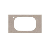 Kerama Marazzi Magica Столешница из керамогранита для встраиваемых раковин сверху Риккарди 90см, с 1 отв., цвет: бежевый матовый . MA.2.1.SG540620R\90