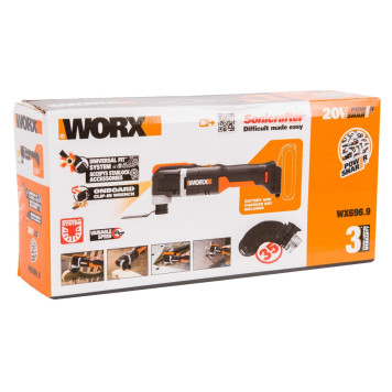 Реноватор аккумуляторный WORX WX696.9, 20В, без АКБ и ЗУ-5