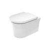 Duravit White Tulip Унитаз подвесной 37х54 см, безободковый, HygieneGlaze, цвет: белый