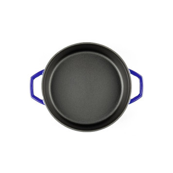 Неглубокая кастрюля HS Y KT 28 PARLIAMENT BLUE-1