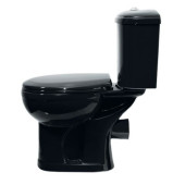 47374110402 (старый арт. 47374130402) Унитаз-компактДораСтандарт/ черный, нижний подвод воды, горизонтальный выпуск 47374110402