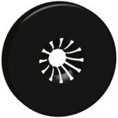 Вентили для радиаторов Розетка для вентиля, пласт. черн. глянцев.для труб Ø10÷20 мм FL 0441 NL