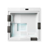 Gruppo Treesse Phantom Минибассейн 235x235x98см., комплектация SP1, г/м+ нагреватель, фиотр-картридж, хромо-я 2, внешняя панель VTR белая , цвет: белый. V322LXBNB22000SI, 322CUGXAN