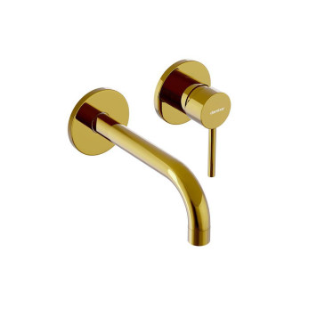360260600 Смеситель для раковины монтируемый в стену, золото