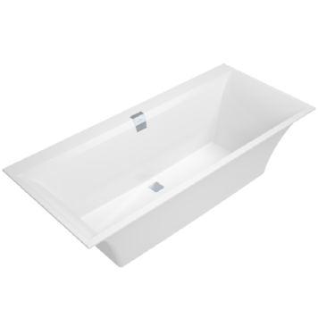 Ванна, Villeroy Boch, Squaro Edge 12 Duo, шгв 1700-750-450, цвет-белый