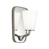 DevonDevon Twinkle Светильник настенный, 14х21cм., IP20, цвет: никель блестящий УЦЕНЕН. DETWINKLENK с царапинами/ВЫСТАВКА