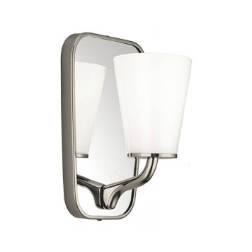 Devon Devon Twinkle Светильник настенный, 14х21cм., IP20, цвет: никель блестящий УЦЕНЕН