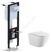 Система инсталл Circulo б/о унитаз+кн/хр сид дюр микр Selena/Анипласт C4141