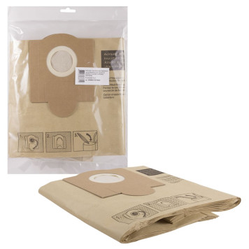 Мешок-пылесборник бумажный DeWALT для пылесосов DeWALT (5шт)-2