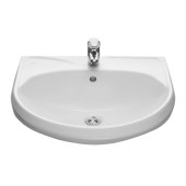 131118S0011B0 Умывальник Вест с переливом белый (требуются кронштейны 1.8937.0.S99.980.5) 470х575 1.3111.8.S00.11B.0