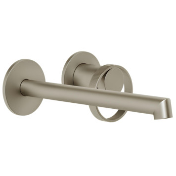 Gessi Anello Смеситель для раковины, настенный, цвет: Finox Brushed Nickel. 63383#149