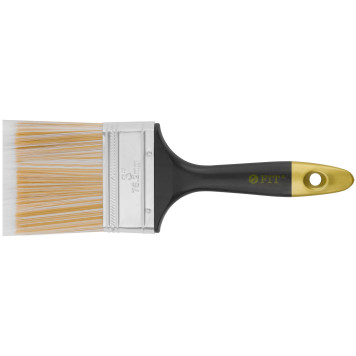 Кисть флейцевая Лайн, искусственная щетина, пластиковая ручка 3 (75 мм)