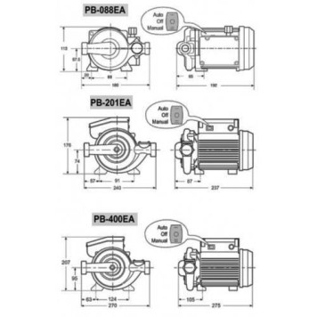 Повысительный насос Wilo PB-088EA (3059251)-4