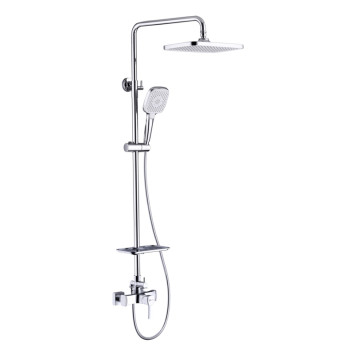 LM0560CEVITTAСмеситель для душа с верхней душевой лейкойТропический дождь хром LM0560C