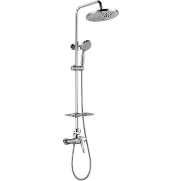 LM0460CLINARAСмеситель для душа с верхней душевой лейкойТропический дождь хром LM0460C