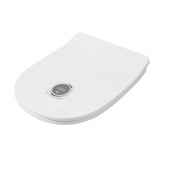 Artceram A16 Magiclight Сиденье с подсветкой и УФ-дезинфекцией для унитаза, супер тонкое, с микролифтом, цвет: белый. ASA006 01 20