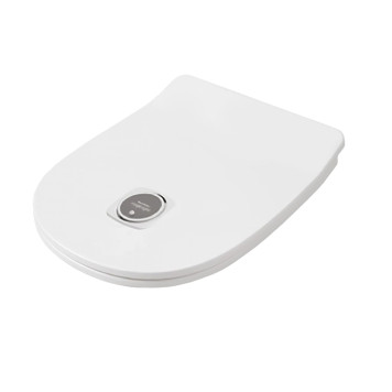 Artceram A16 Magiclight Сиденье с подсветкой и УФ-дезинфекцией для унитаза, супер тонкое, с микролифтом, цвет: белый. ASA006 01 20
