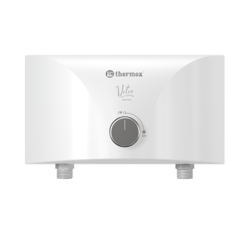 Водонагреватель электрический проточный Thermex Vetro 3500 tap-1