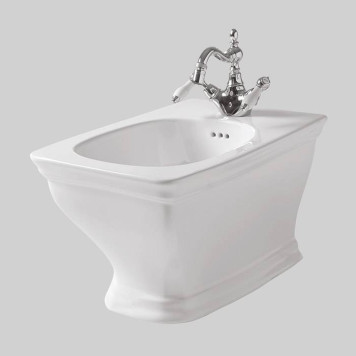 Artceram CIVITAS Биде подвесное 36х54 см, с крепеж. с 1 отв под смес, цвет: белый. CIB001 01 00 bi*1