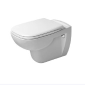 Duravit D-Code Комплект: подвесной унитаз Rimless 257009 35.5х54.5см.+ сиденье с автоматическим закрыванием 006739. 45700900A1 (257009+006739)