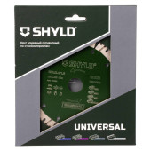Круг алмазный SHYLD сегментный универсальный по стройматериалам 150х22,23 мм(30020)