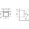 Laufen Space База с раковиной 43.5х38.5(41)х52см., подвесная, 1 отв., с 2 ящиками, цвет: темный вяз