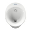 Duravit White Tulip Писсуар 32х34см., без смывного края, с вытяжкой, подача воды сзади, сток гориз., без мушки,с с HygieneGlaz, цвет: белый