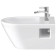 Duravit D-Neo Биде подвесное 37x54см., с переливом, 1 отв., цвет: белый. 2295150000